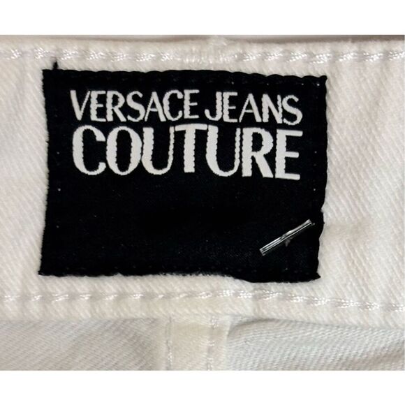 Versace Jeans Couture White Slim-Fit Jeans for Men NWT Size 29 - Picture 13 of 15